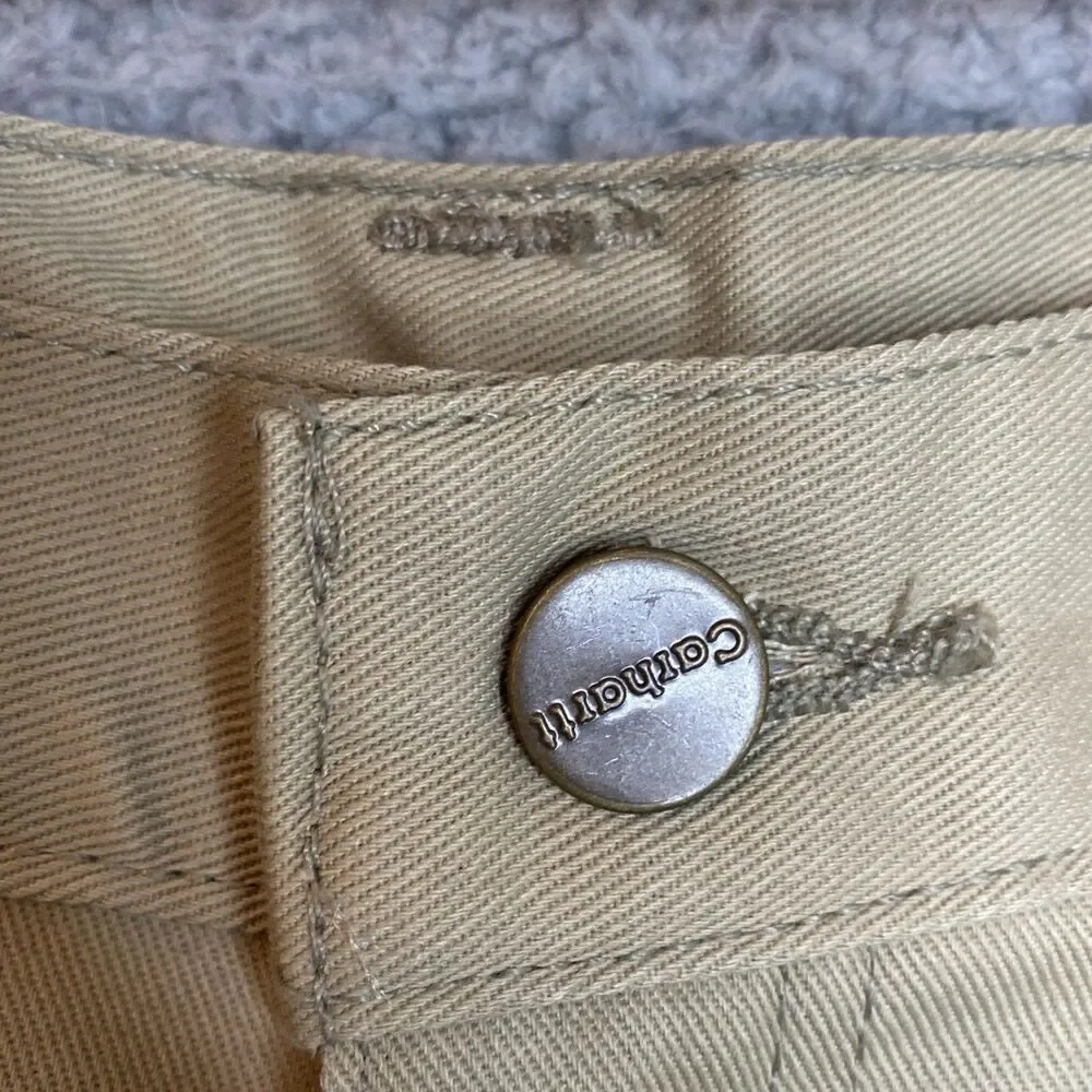 Carhart Bermuda Beige Mens Shorts size 42x13